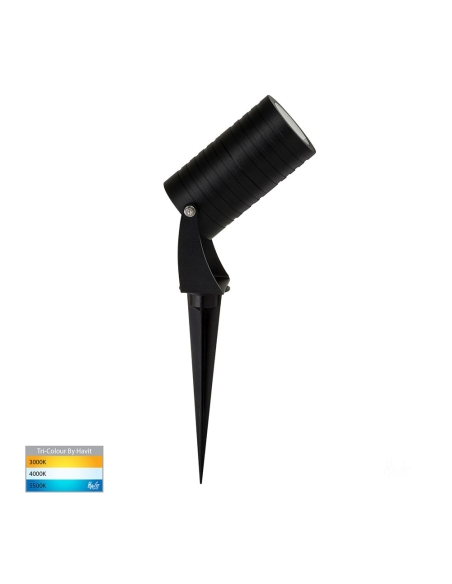 HV1462T-BLK - HV1462T-Black - Nova Aluminium Black 5W LED Garden Spike Light