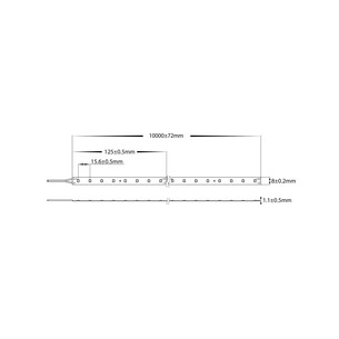 HV9722-IP20-64-4K-30M - HV9722-IP20-64-4K - 4.8W 24v DC HV9722-IP20-64-4K-30M 2