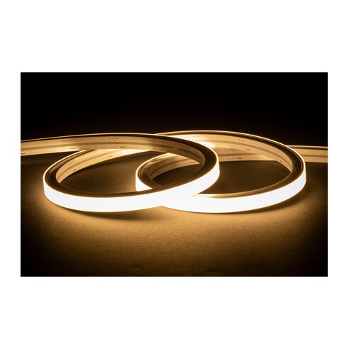 14.4W IP67 24v DC Top Bend HaviFlex Flexible Neon LED Strip 3000K - 20m Roll