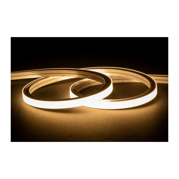 HV9796-IP67-200-3K-20M - HV9796-IP67-200-3K - 14.4W IP67 24v DC Top Bend HaviFlex Flexible Neon LED Strip 3000K - 20m Roll