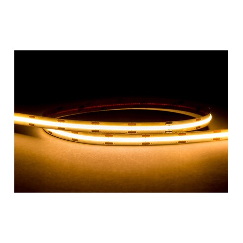 HV9761-IP20-320-3K-50M - 9.6W IP20 COB LED Strip HV9761-IP20-320-3K-50M