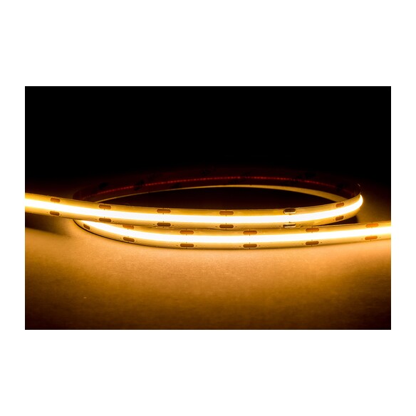 HV9761-IP20-320-3K-50M - 9.6W IP20 COB LED Strip HV9761-IP20-320-3K-50M