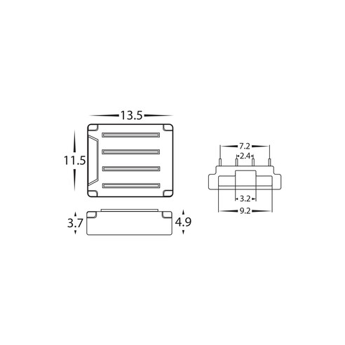 HV9955-5PK - HV9955 - LED Strip Connector to suit HV9955-5PK