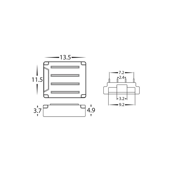 HV9955-5PK - HV9955 - LED Strip Connector to suit HV9955-5PK