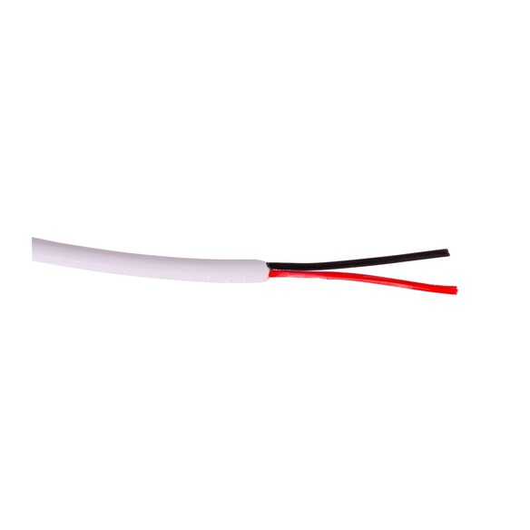 HV9980 - 2 Core red and black cable with White Outer Sheathing