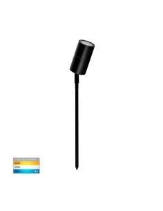 HV1427T - Tivah Black TRI Colour LED Garden Spike LightHV1427T