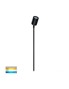 HV1421T - Pointe Black TRI Colour LED Garden Spike LightHV1421T