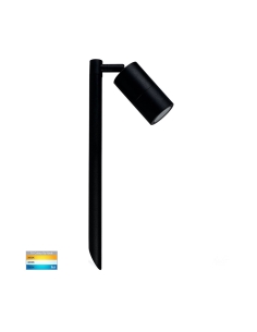 Tivah 5 watt 12V DC LED Path Light Height 405mm Width 60mm HV1407T-BLK