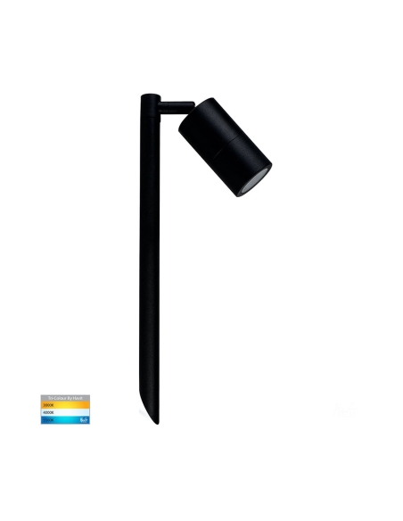 HV1407T-BLK - HV1407T-Black - Tivah Aluminium Black 5W LED Garden Spike Light