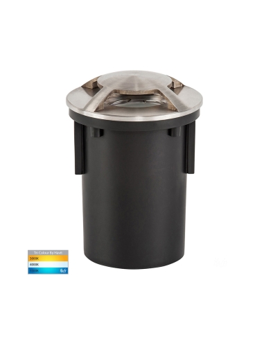 HV19092T - Viale 5W 12V DC Four-Way LED Inground HV19092T