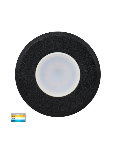 HV19022T-BLK - HV19022T-Black - HV19022T-Black - HV19022T-Black - HV19022T-Black - Ollo 5W 12V DC LED Inground Uplighter Blac...