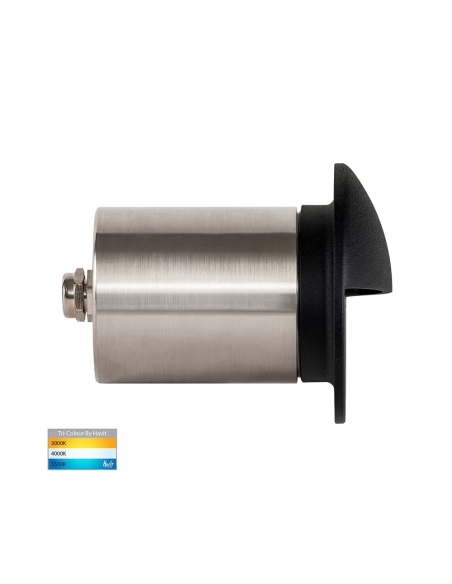 HV19012T-BLK - OLLO Recessed Round Wall / Step HV19012T-BLK