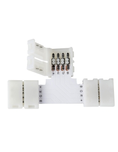 T Shape Connector To Suit IP20 RGB LED StripHV9943-T-RGB 2