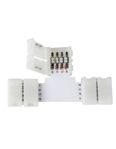 T Shape Connector To Suit IP20 RGB LED StripHV9943-T-RGB