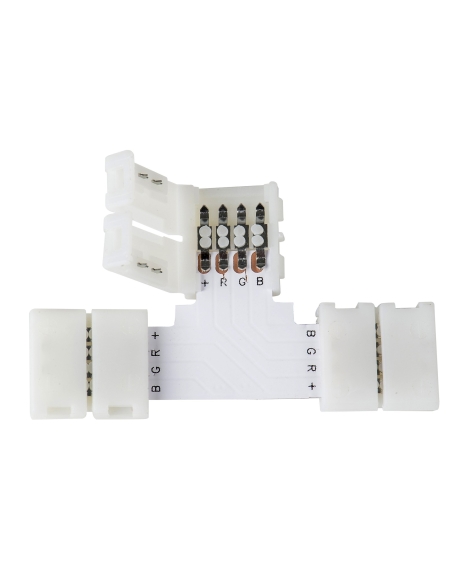 T Shape Connector To Suit IP20 RGB LED StripHV9943-T-RGB