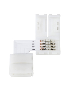 L Shape Connector To Suit IP20 RGB LED StripHV9943-L-RGB 2