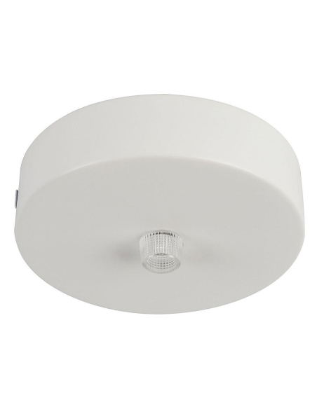 HV9705-9025-WHT-RND - HV9705-9025-White-Round - 100mm Round Canopy White