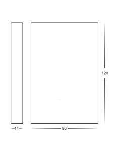 Surface Mounted Up & Down Step Light Antique BrassHV3289W-AB 2