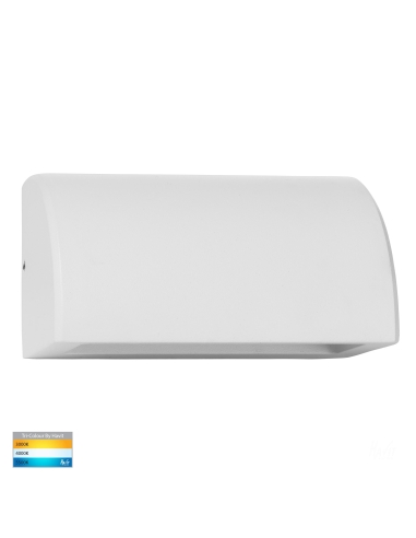 Ridge Aluminium White LED Step Light