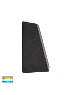 Rectangular Surface Mounted Step Light BlackHV3279T-BLK-240V 2