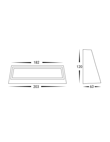 HV3278T-BLK-240V - HV3278T-Black - Shim Black LED HV3278T-BLK-240V