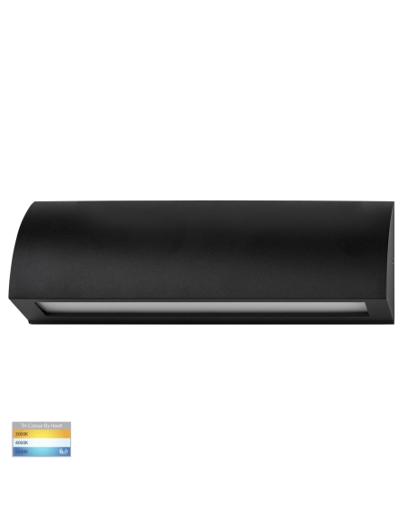HV3272T-BLK-12V - HV3272T-Black-12V - Taso 10W Black TRI Colour LED Step Light