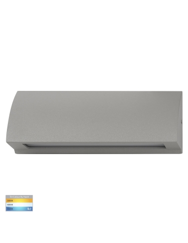 Taso 6W Silver TRI Colour LED Step Light