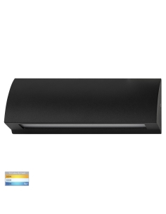 Rectangular Surface Mounted Step Light BlackHV3271T-BLK-12V