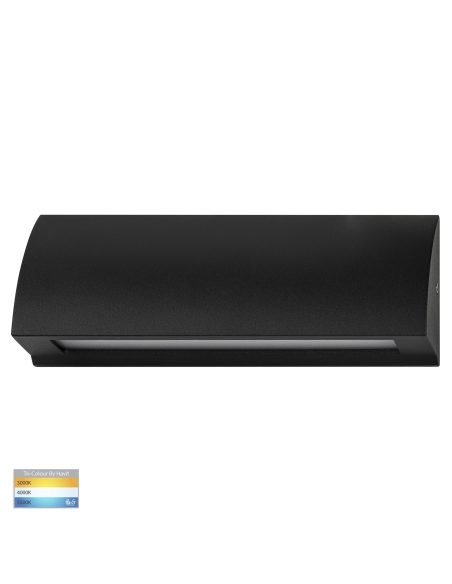 HV3271T-BLK-12V - HV3271T-Black-12V - Taso 6W Black TRI Colour LED Step Light