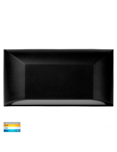 Seevive Polycarbonate Black LED Step Light