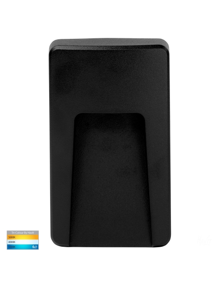HV3223T-BLK - HV3223T-Black - Seefore Polycarbonate Black LED Step Light
