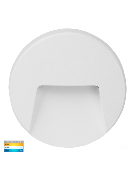 HV3221T-WHT - HV3221T-White - Seefore Polycarbonate White LED Step Light