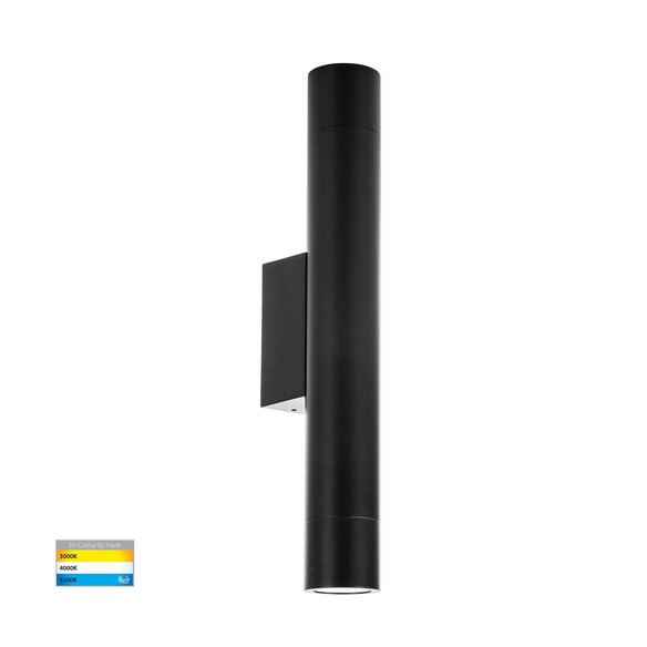 HV10293T - Dugo Aluminium Black Up & Down Wall Light