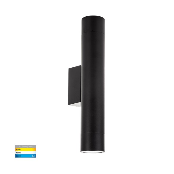 HV10294T - Dugo Aluminium Black Up & Down Wall Light