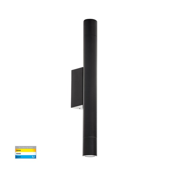 HV10295T - Dugo Aluminium Black Up & Down Wall Light