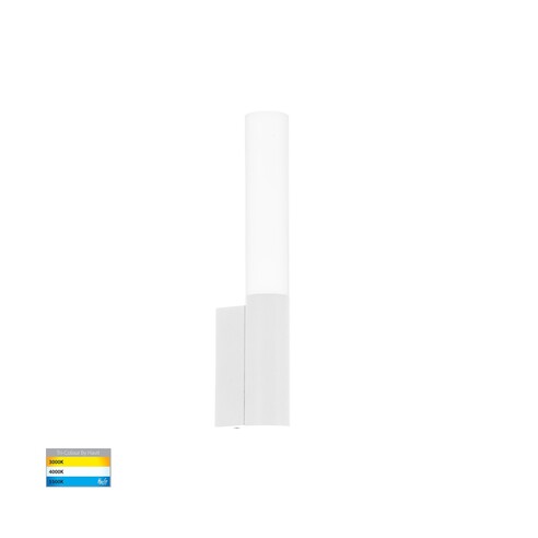 Akril Aluminium White Wall Light