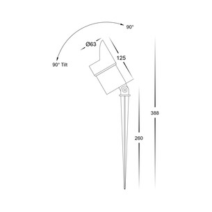 HV1429-7W-HOOD - Aluminuim Black Hood To Suit HV1429T-7WHV1429-7W-HOOD 2