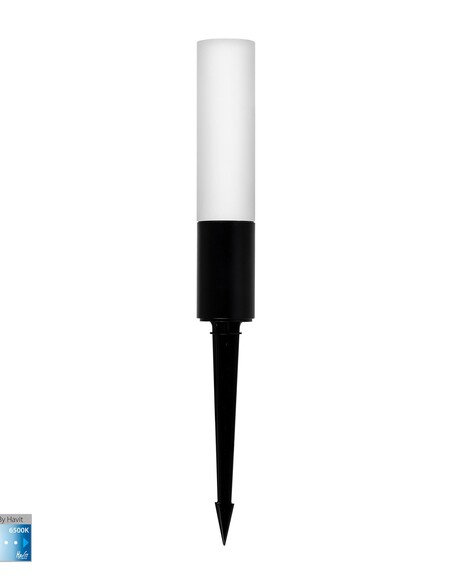 HV1449CCT-BLK-24V - HV1449CCT-Black-24V - Akril Aluminium Black 3W CCT Garden Spike Light