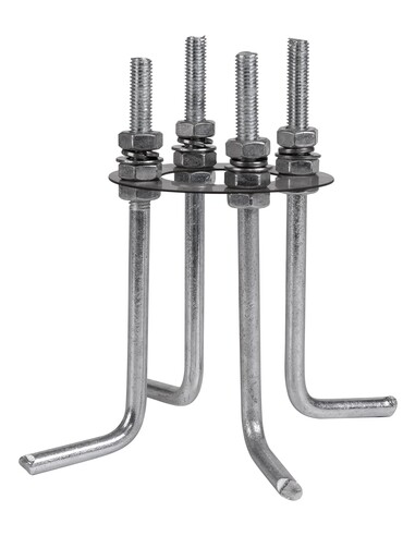 HV162X-CI - Anchor Bolts to Suit Bollard LightsHV162X-CI
