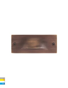 HV3011T-AB-240V - Corba Antique Brass 3W Recessed Brick HV3011T-AB-240V