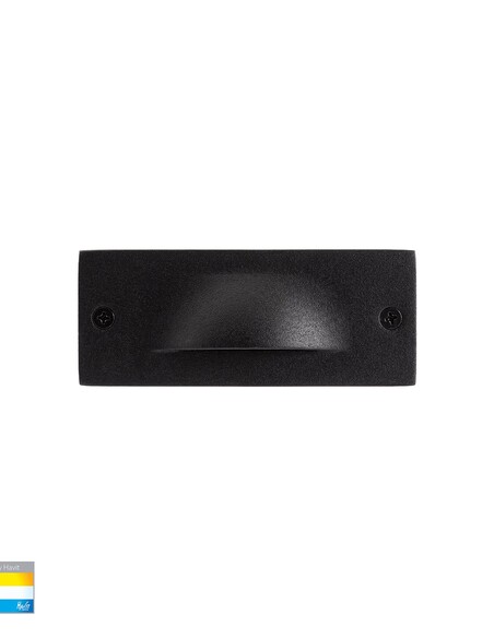 HV3011T-BLK-12V - HV3011T-Black-12V | HV3011T-Black-240V - Corba Black 3W Recessed Brick Light