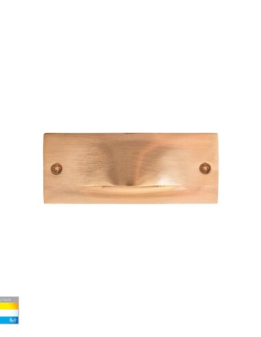 HV3011T-BR-240V - Corba Brass 3W Recessed Brick HV3011T-BR-240V