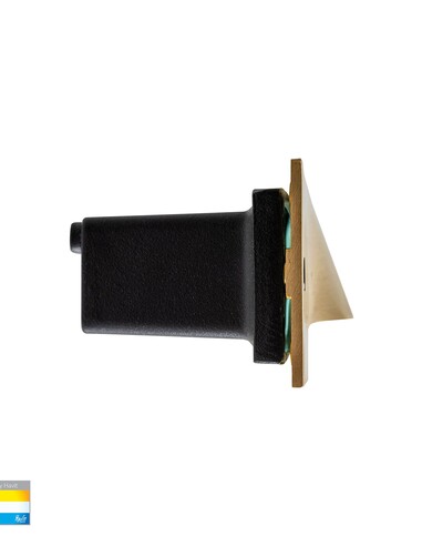 HV3011T-BR-240V - Corba Brass 3W Recessed Brick HV3011T-BR-240V