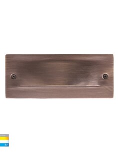 HV3012T-AB-240V - Corba Antique Brass 6W Recessed Brick HV3012T-AB-240V