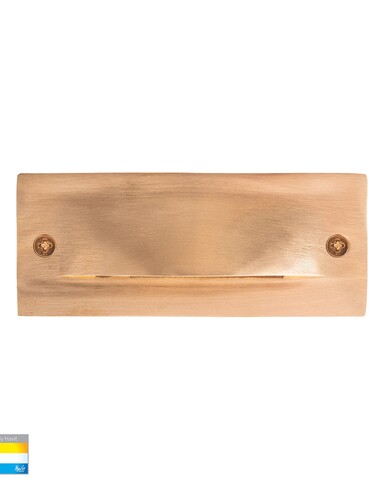 HV3012T-BR-12V - Corba Brass 6W Recessed Brick HV3012T-BR-12V