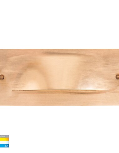Corba Brass 10W Recessed Brick Light