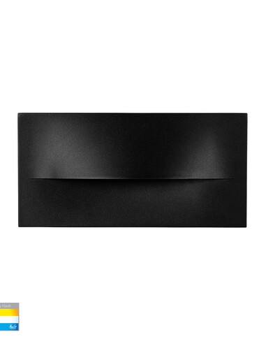 HV3229T-BLK-240V - HV3229T-Black - Lisca Aluminium Black Rectangular LED Wall Light