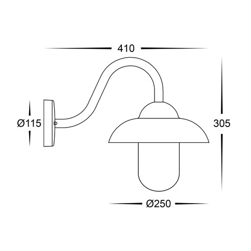 HV3519W-BLK - HV3519W-Black - Loka Aluminium HV3519W-BLK