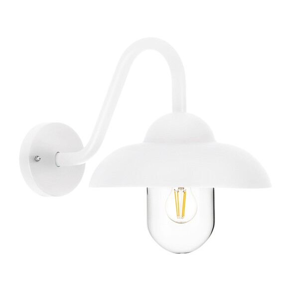 HV3519W-WHT - HV3519W-White - Loka Aluminium White Wall Light