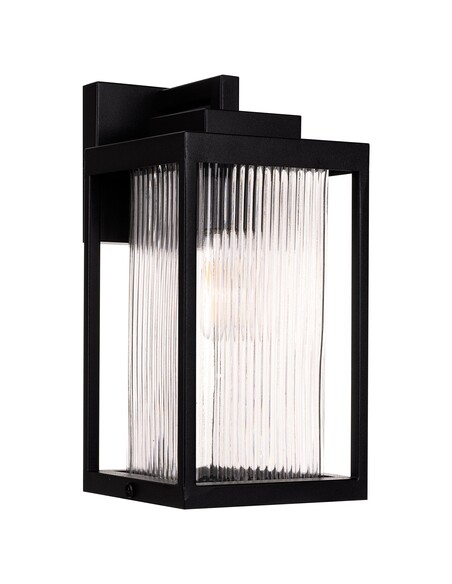 HV3533W-S-BLK - HV3533W-S-Black - Micah Galvanised Iron Black Wall Light